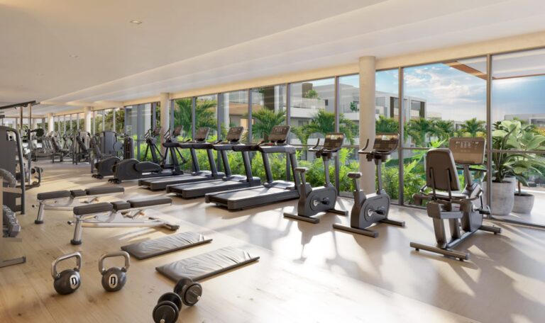 Claris Casa & Clube Tegra subsolo academia