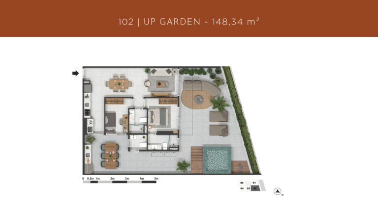 Up Garden 102 - 148,34 - Gávea 99